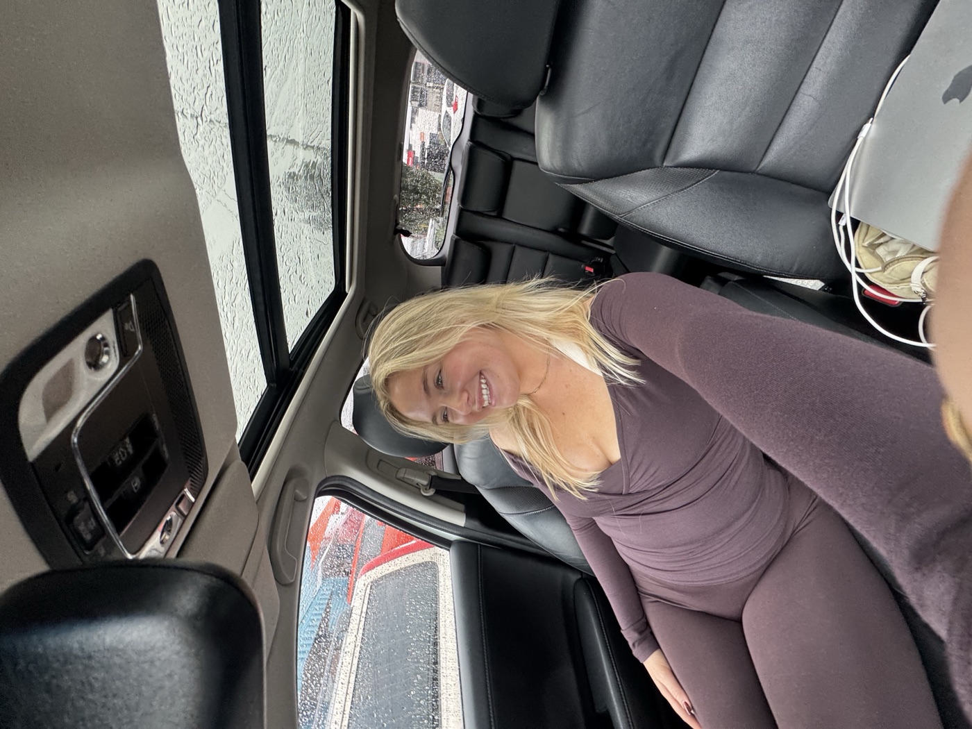 Zoe on a road trip in Perth